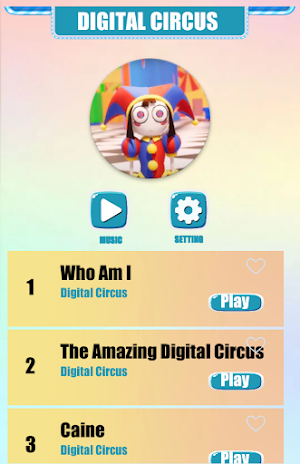 Digital Circus Music Tile Game Screenshot 0
