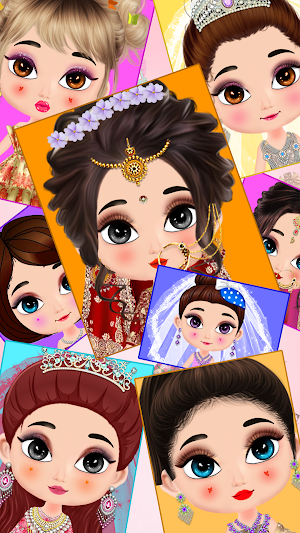 Doll dress up and makeup Game Screenshot 1