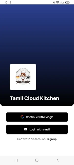 Tamil Cloud Kitchen Screenshot 0