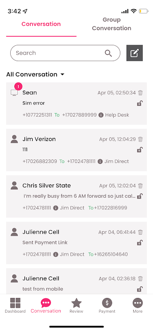 AuxCHAT Screenshot 1
