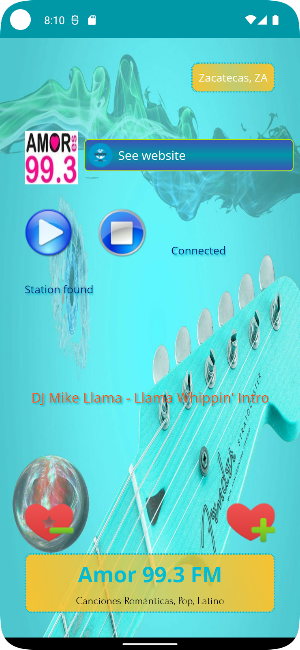 Radio Zacatecas, Mexico Music Screenshot 2