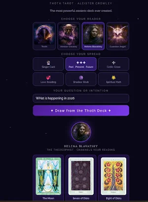 Aethel: AI Tarot & Astrology Screenshot 1