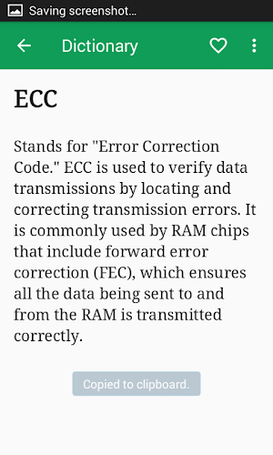 Computer Hardware Dictionary Offline Screenshot 2