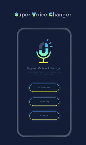voice changer - Audio Editor Screenshot 0