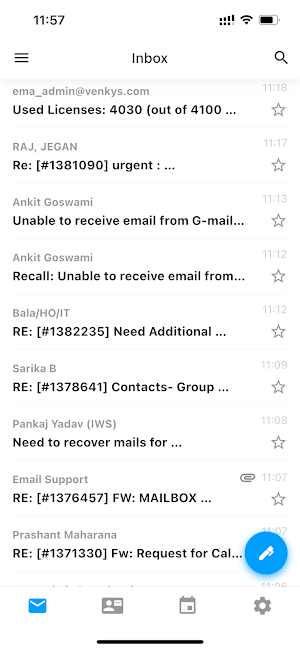 Netcore Mail Screenshot 1