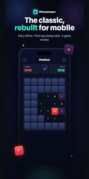 Minesweeper Classic: Offline Screenshot 0