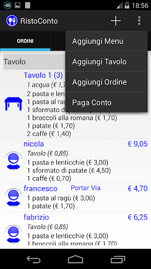 RistoConto Screenshot 3