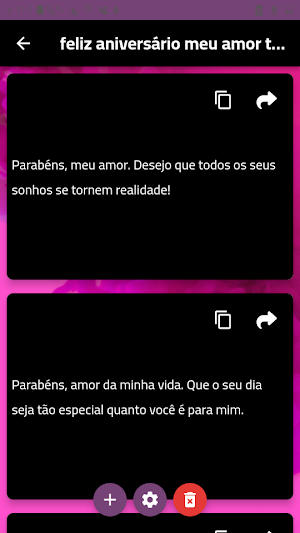 feliz aniversário meu amor Screenshot 0