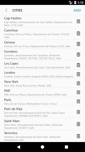 Haiti Weather Screenshot 3