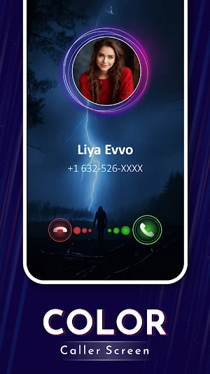 Caller ID- Color Caller Screen Screenshot 0