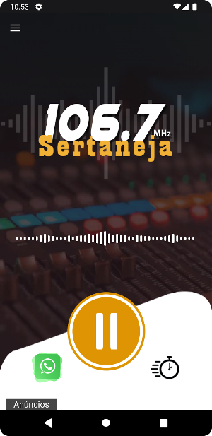 Rádio 106 Sertaneja - RP/SP Screenshot 0