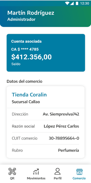 Cuenta DNI Comercios Screenshot 3