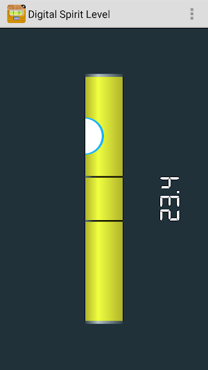 Digital Spirit Level app Screenshot 2