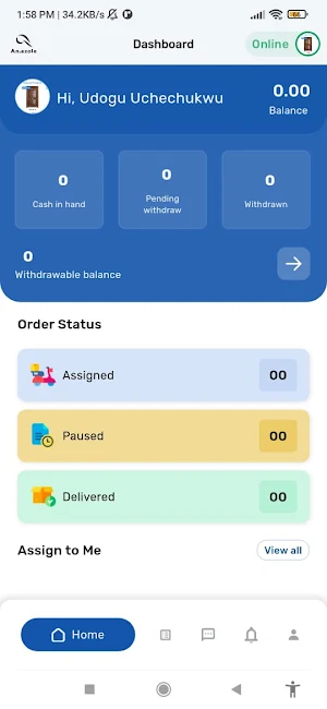 Anazole Driver Screenshot 0
