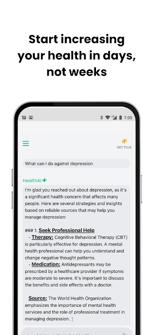 HealthAI Screenshot 1