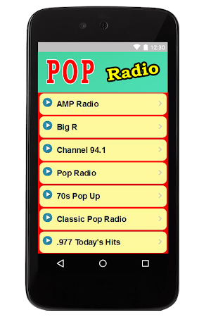 Pop Radio Station For Free Screenshot 0