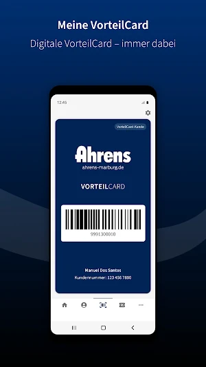 Ahrens VorteilCard App Screenshot 2