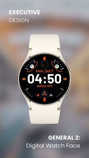 General 2: Digital Watch Face Screenshot 3
