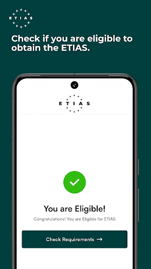 ETIAS Screenshot 1