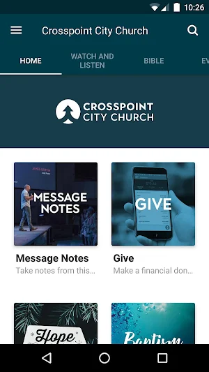 Crosspoint City Church Screenshot 0