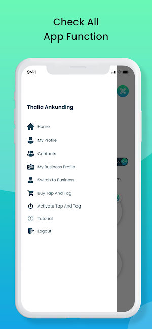Tap and Tag - Digital Biz Card Screenshot 2