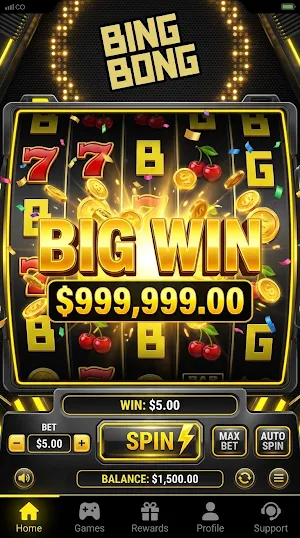 BingBong Casino Screenshot 0