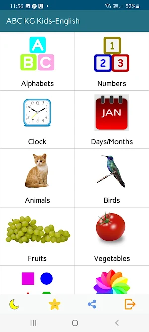 ABC KG Kids English Learning Screenshot 0