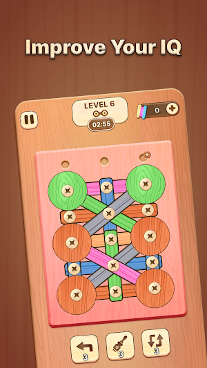 Wood & Bolts - Screw Master Screenshot 1