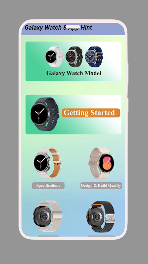 Galaxy Watch 8 App Hint Screenshot 1