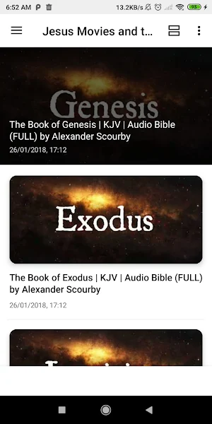 Jesus Movies and The Bible Screenshot 0