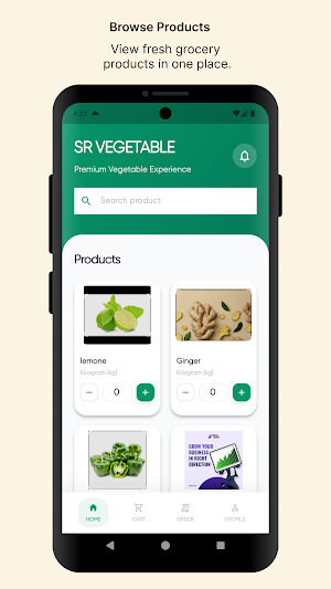 SR VEGETABLES Screenshot 1