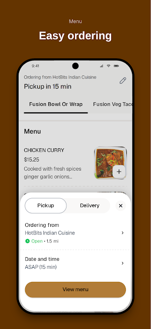 HotBits Indian Cuisine Screenshot 2