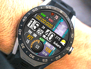 FS 133 Digital Watch Face For  Screenshot 0