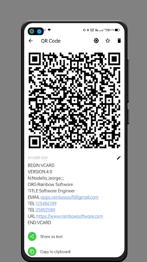 QR Code Reader Screenshot 3