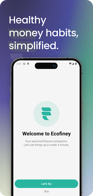 Ecofiney: Money Manager Screenshot 0