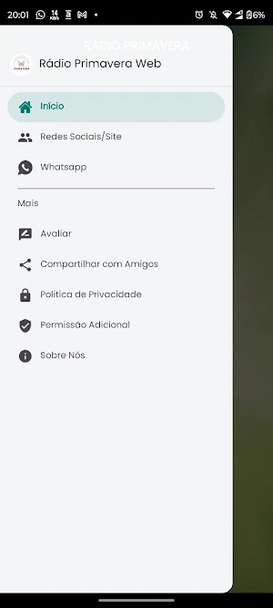 Radio Primavera Web Screenshot 2