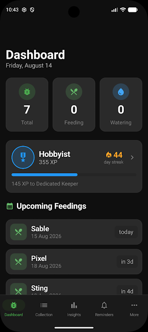InvertMate - Tarantula & More Screenshot 1