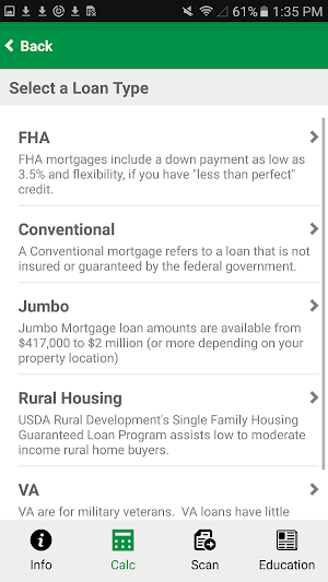 Del Sur Mortgage Screenshot 2
