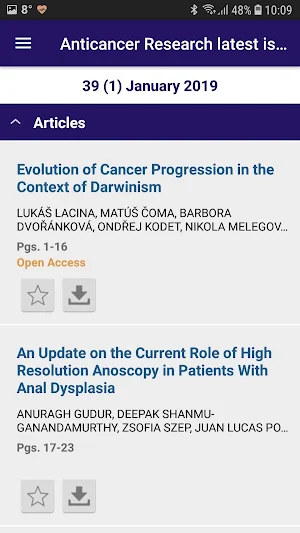 Anticancer Research Journal Screenshot 3