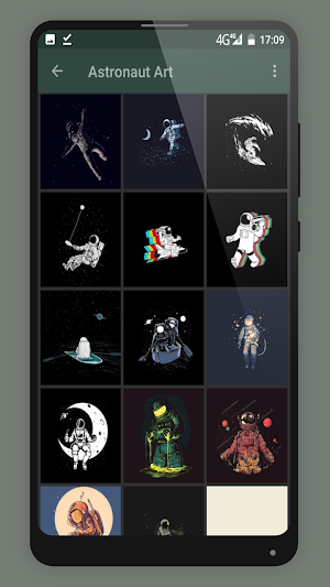 Astronaut Art Wallpapers Screenshot 0