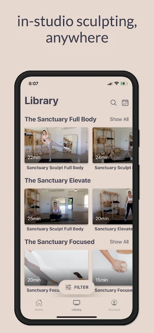 Sanctuary Wellness Screenshot 2