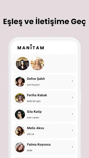 Manitam - Tanış Sevgili Bul Screenshot 1