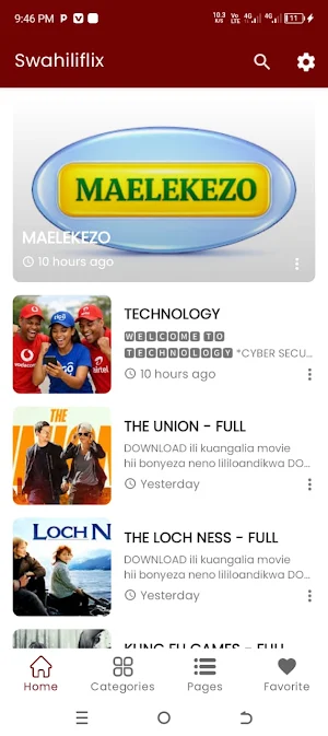 Swahiliflix Screenshot 2
