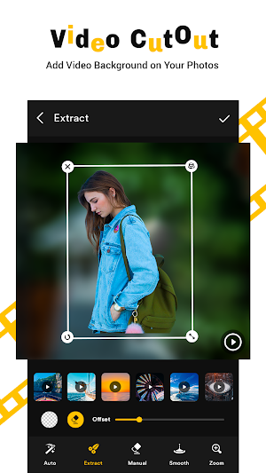 Add Video Background - Video Background Changer Screenshot 0