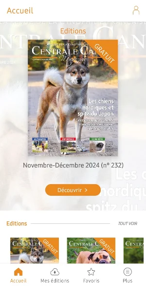 Centrale Canine Magazine Screenshot 0