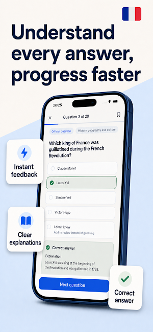 French Civic Exam 2026 Screenshot 3