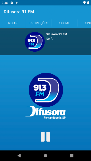 Difusora 91 FM Screenshot 1