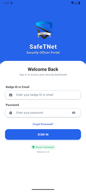 SafeTNet: Security Officer Screenshot 0