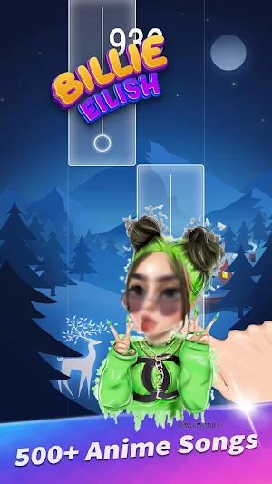 Billie Eilish Piano Tiles Screenshot 2
