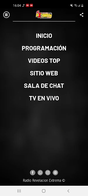 Radio Revelación Extrema Screenshot 2